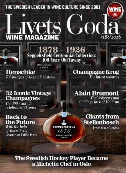 Livets Goda Wine Magazine – Issue 188 2026 Cover