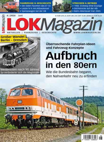 Lok Magazin – Juni 2026 Cover