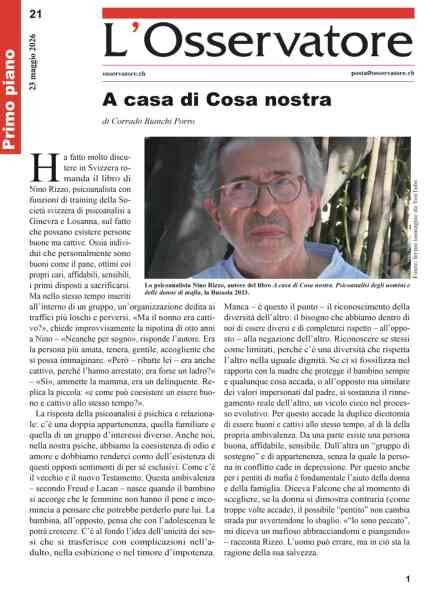 L’Osservatore – 23 Maggio 2026 Cover