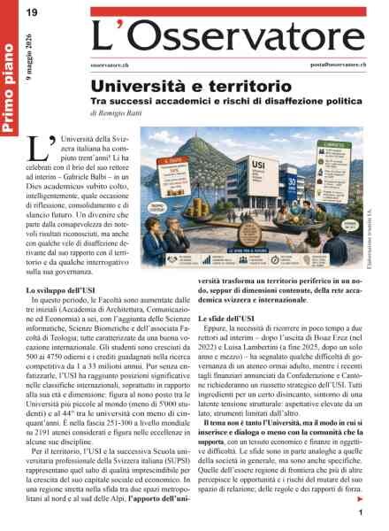 L’Osservatore – 9 Maggio 2026 Cover