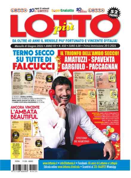 Lottopiu – Giugno 2026 Cover