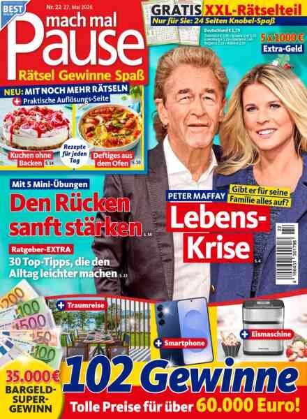 Mach mal Pause – 27 Mai 2026 Cover