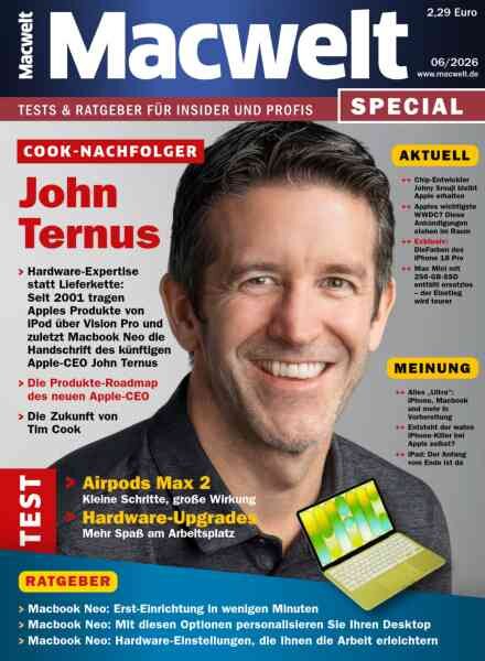 Macwelt Special – Juni 2026 Cover