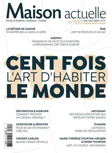 Maison Actuelle – Mai-Juin 2026 Cover