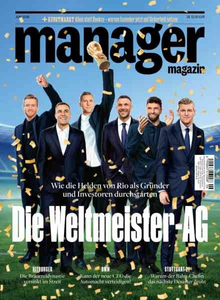 Manager Magazin – Juni 2026 Cover