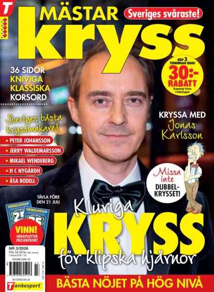 Mastarkryss – Maj 2026 Cover