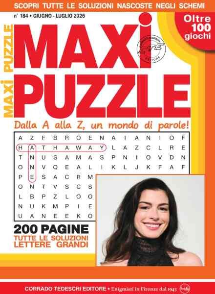 Maxi Puzzle – Giugno-Luglio 2026 Cover