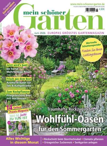 Mein schoner Garten – Juni 2026 Cover
