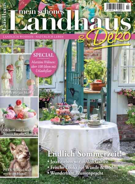 Mein schOnes Landhaus – Juni-Juli 2026 Cover