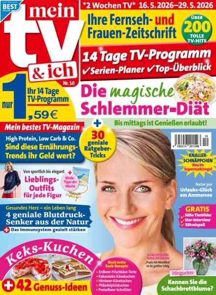 mein TV und ich – 7 Mai 2026 Cover