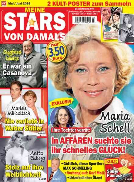 Meine Stars von Damals – Mai-Juni 2026 Cover