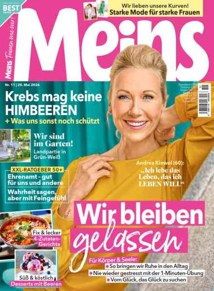 Meins – 20 Mai 2026 Cover
