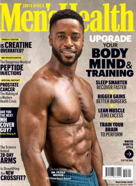 Men’s Health South Africa – May-June 2026 Cover