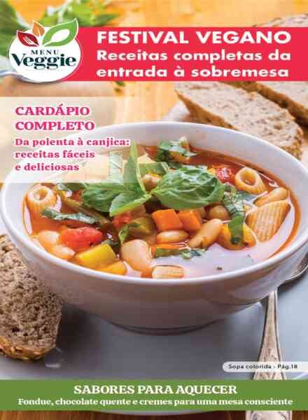 Menu Veggie – Maio 2026 Cover