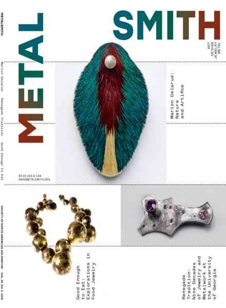 Metalsmith – August 2018 Cover