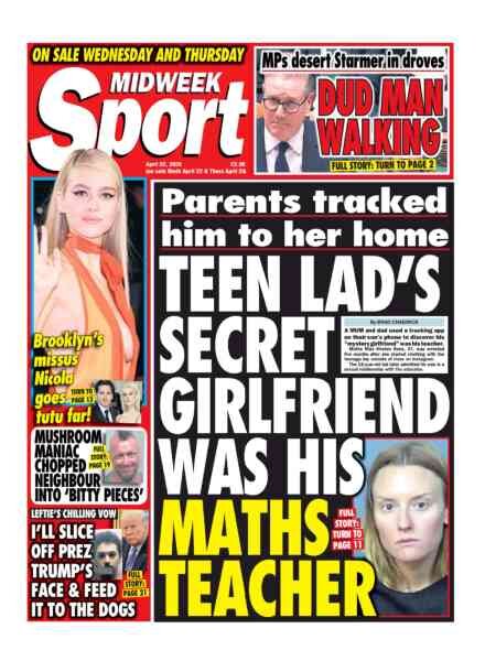 Midweek Sport – 22 April 2026 Cover