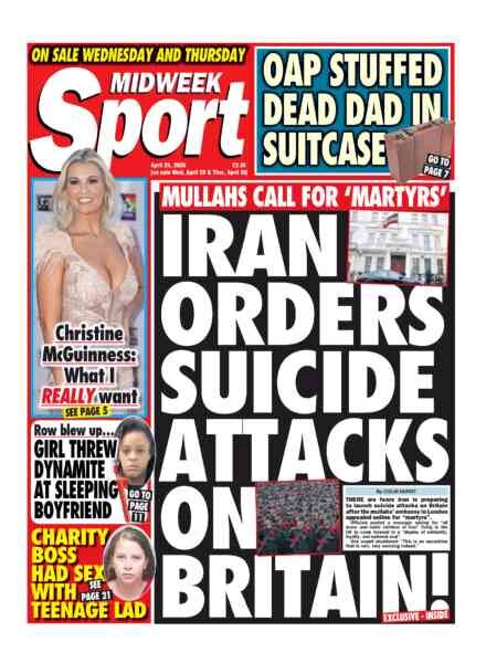 Midweek Sport – 29 April 2026 Cover