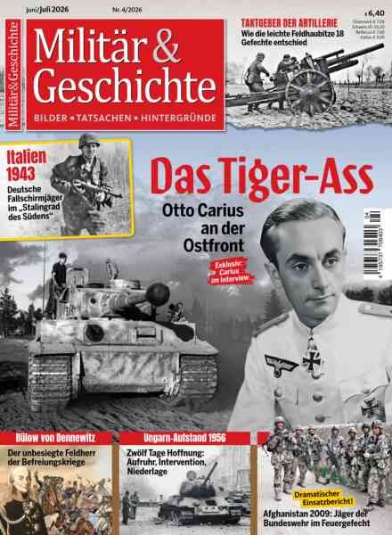 Militar & Geschichte – Juni-Juli 2026 Cover