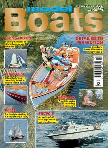 Model Boats – June 2026 Cover