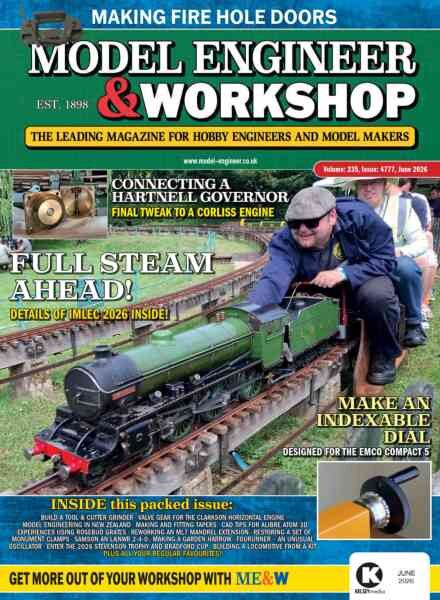 Model Engineer & Workshop – June 2026 Cover