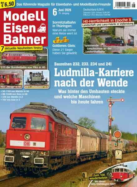 ModellEisenBahner – Juni 2026 Cover