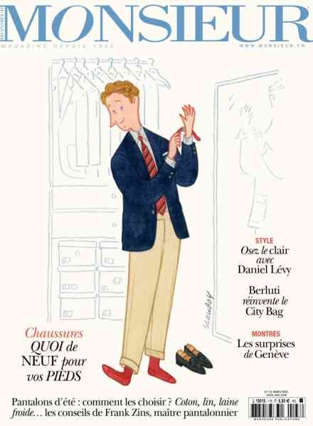 Monsieur France – Avril-Mai 2026 Cover
