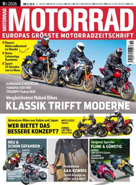 Motorrad – 7 Mai 2026 Cover