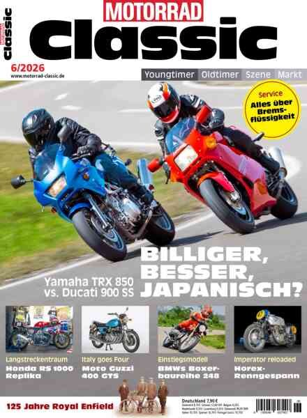 Motorrad Classic – Juni 2026 Cover