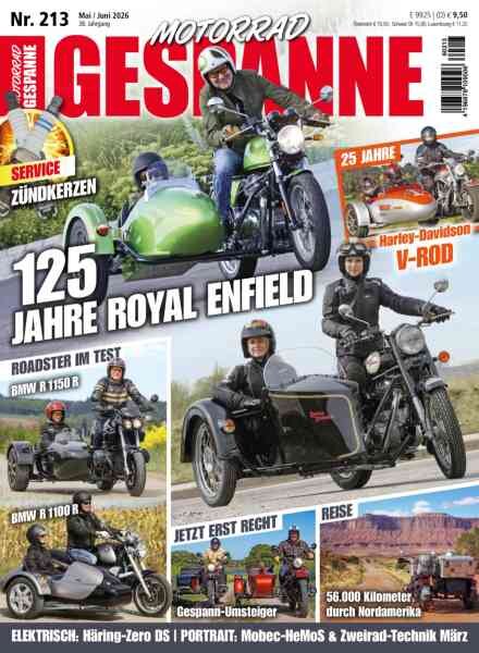 Motorrad Gespanne – Mai-Juni 2026 Cover
