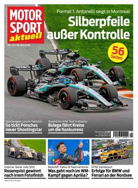 Motorsport aktuell – 27 Mai 2026 Cover