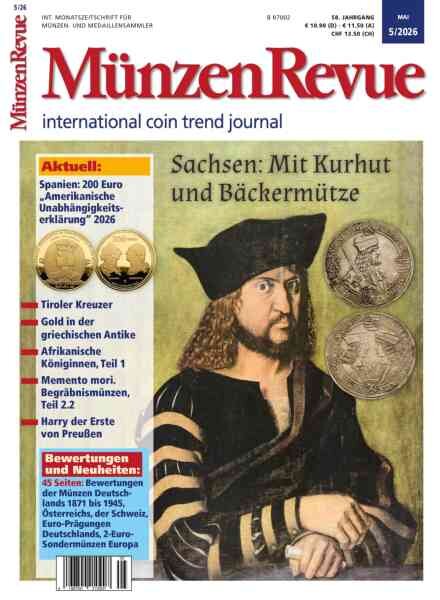 MunzenRevue – Mai 2026 Cover