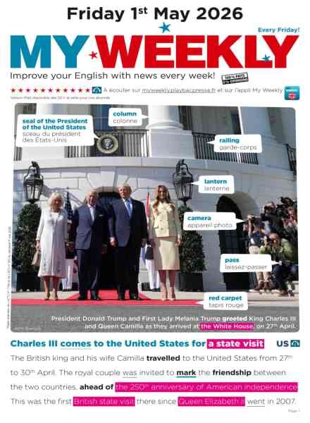 My Weekly fr – 1 Mai 2026 Cover