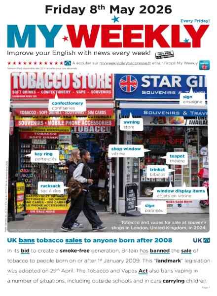 My Weekly fr – 8 Mai 2026 Cover
