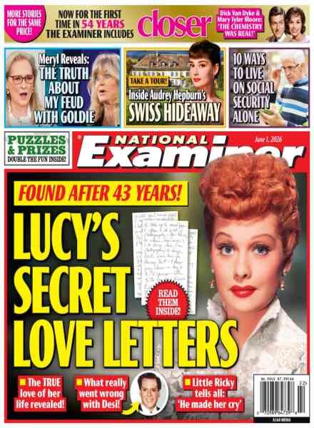 National Examiner – June 1 2026 Cover