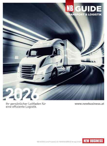 New Business Austria – Logistik-Guide 2026 Cover