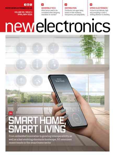 New Electronics – April-May 2026 Cover