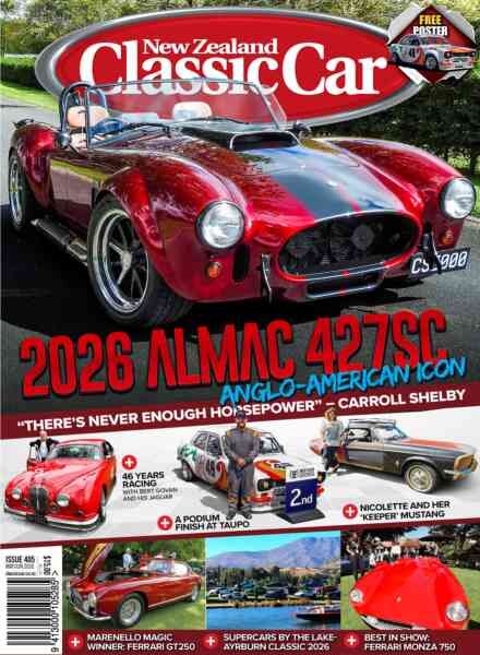 New Zealand Classic Car – May-June 2026 Cover