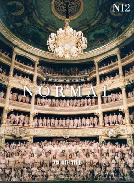 Normal Magazine Limited Edition N 12 – May 2018 Cover
