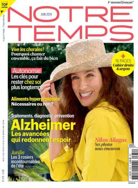 Notre Temps – Juin 2026 Cover
