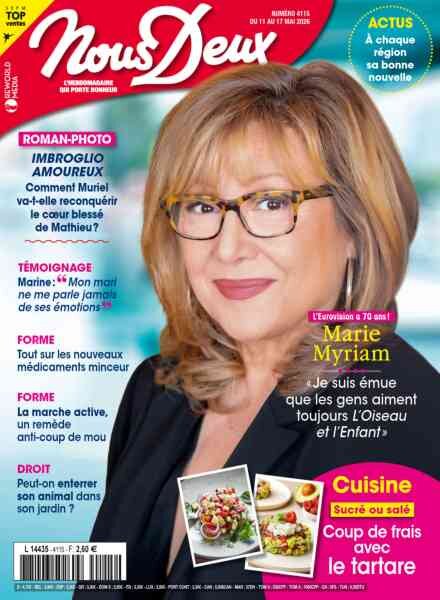 Nous Deux – 11 Mai 2026 Cover