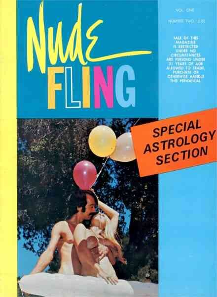 Nude Fling – Volume 1 Number 2 1960 Cover