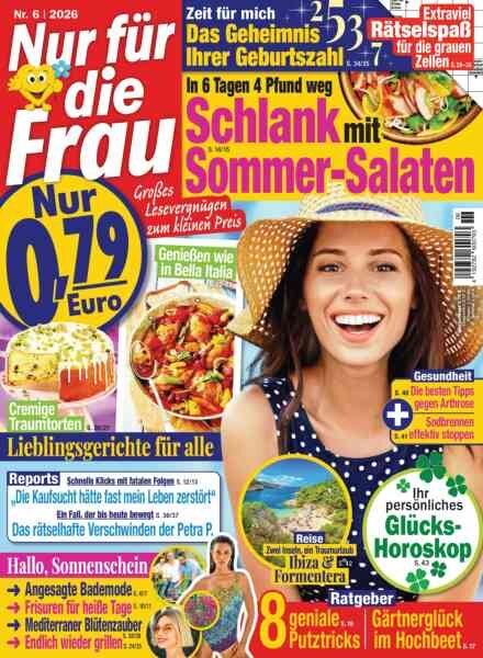 Nur fur die Frau – Juni 2026 Cover