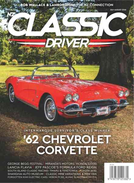 NZ Classic Driver – July-August 2025 Cover