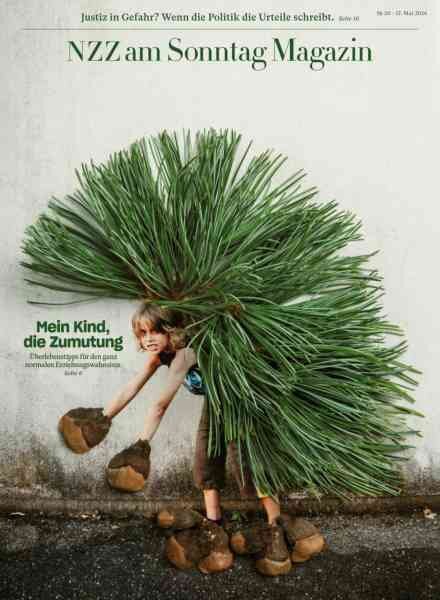 NZZ am Sonntag Magazin – 17 Mai 2026 Cover