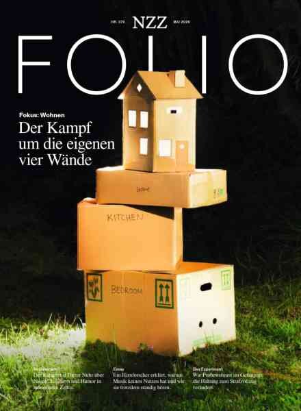 NZZ Folio – Mai 2026 Cover
