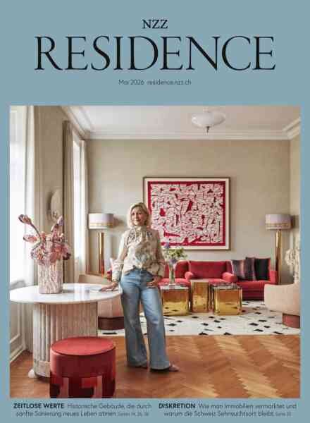NZZ Residence – 3 Mai 2026 Cover