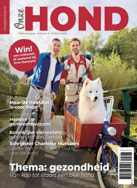 Onze Hond – Mei-Juni 2026 Cover