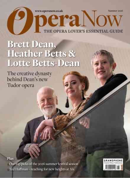 Opera Now – Summer 2026 Cover
