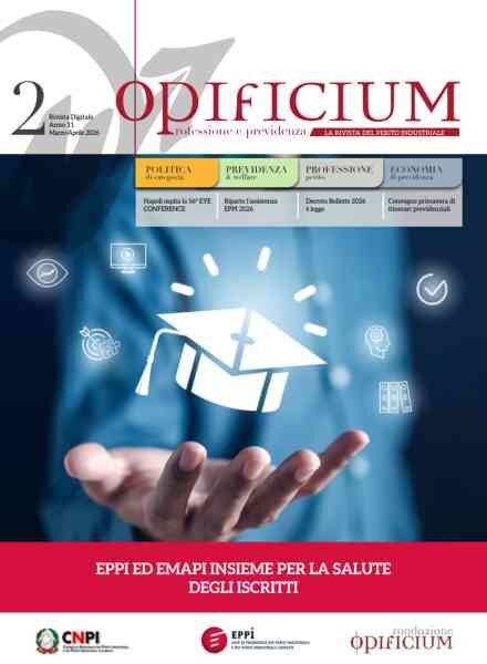 Opificium – Marzo-Aprile 2026 Cover