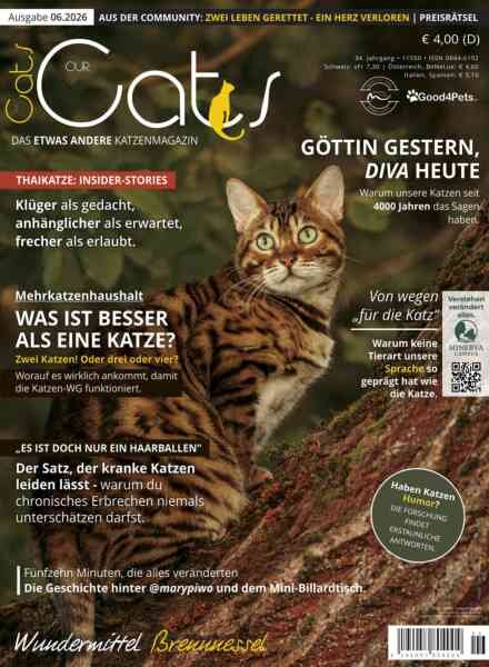 Our Cats – Juni 2026 Cover